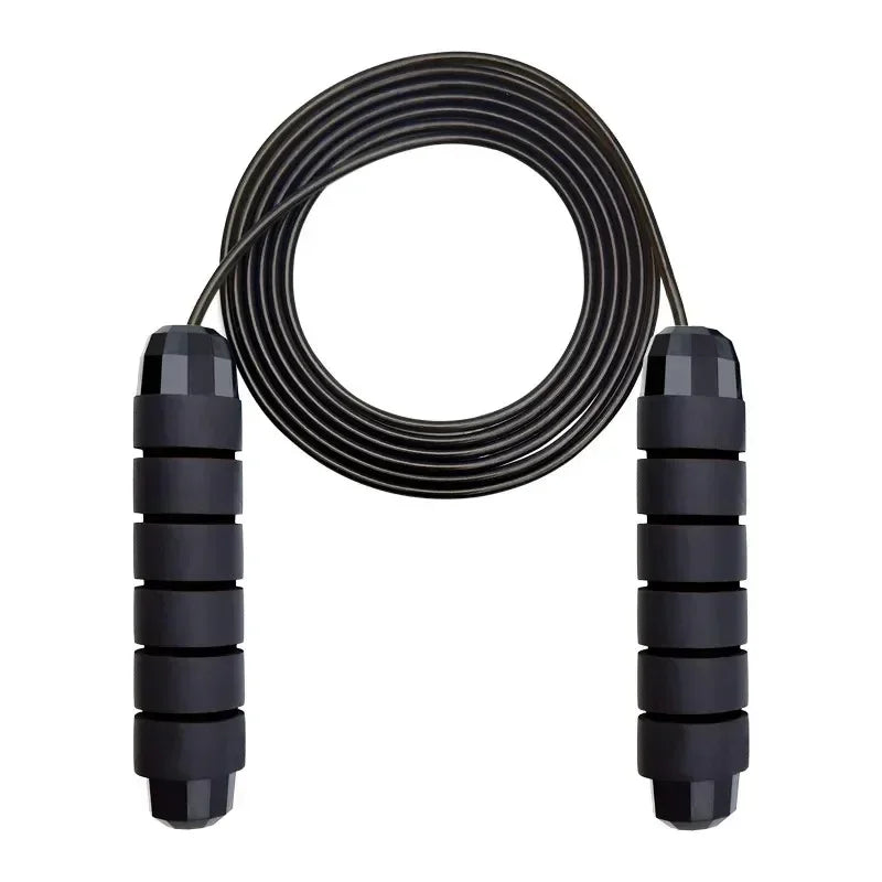 With Ball Bearings Adjustable Tangle-Free Speed Wire Jump Rope