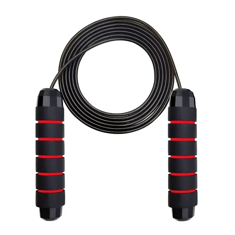 With Ball Bearings Adjustable Tangle-Free Speed Wire Jump Rope