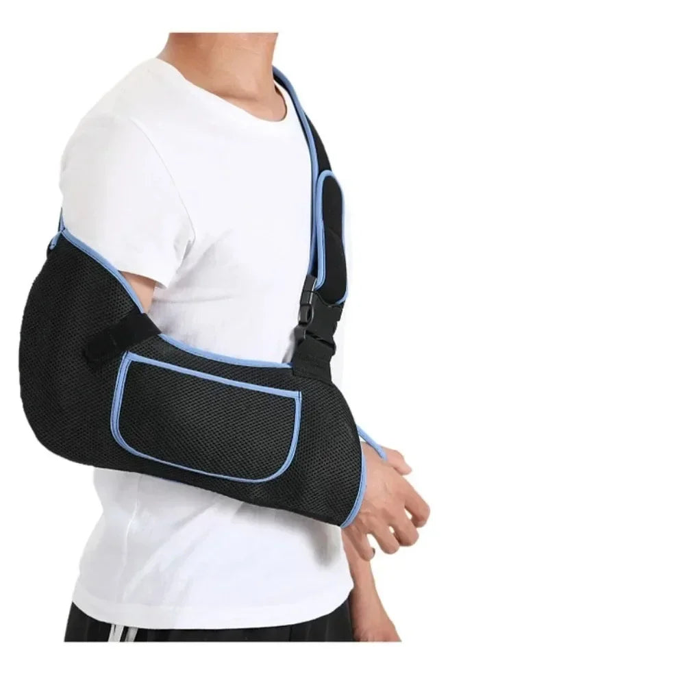 Portable Breathable Arm Sling Universal Support Shoulder Strap Brace