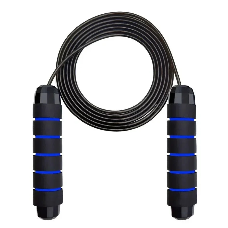 With Ball Bearings Adjustable Tangle-Free Speed Wire Jump Rope