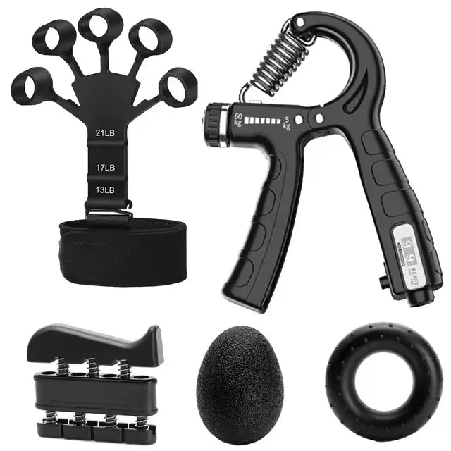 Grip Strength Trainer Kit 1-6 Pack Hand Grip Strengthener