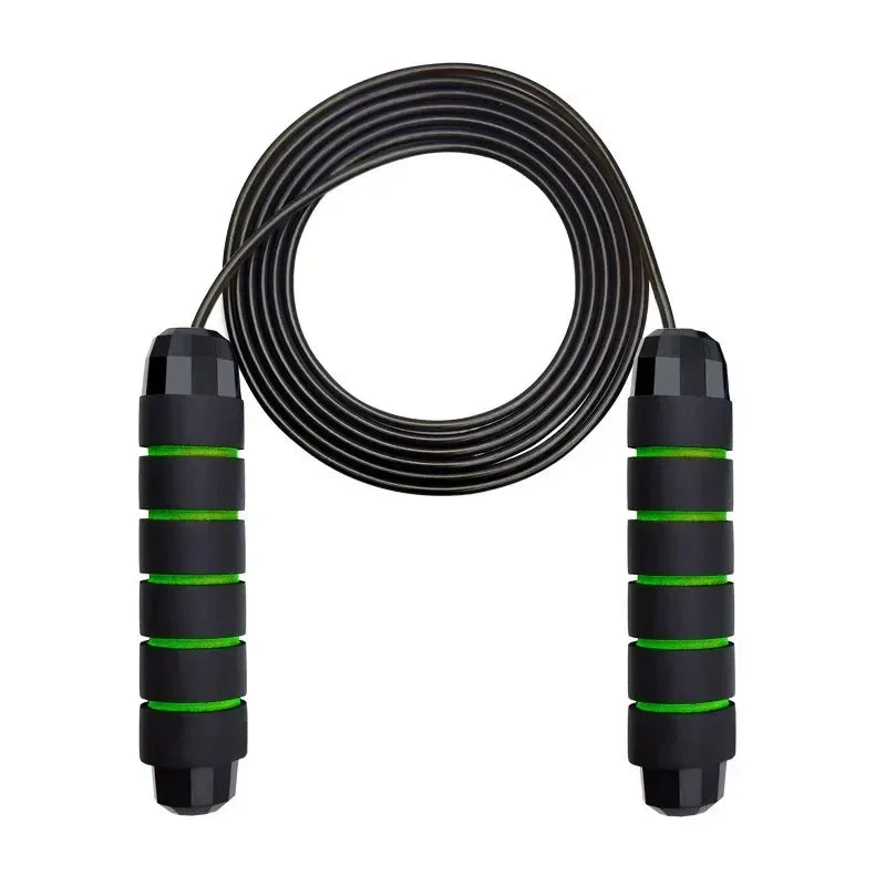 With Ball Bearings Adjustable Tangle-Free Speed Wire Jump Rope